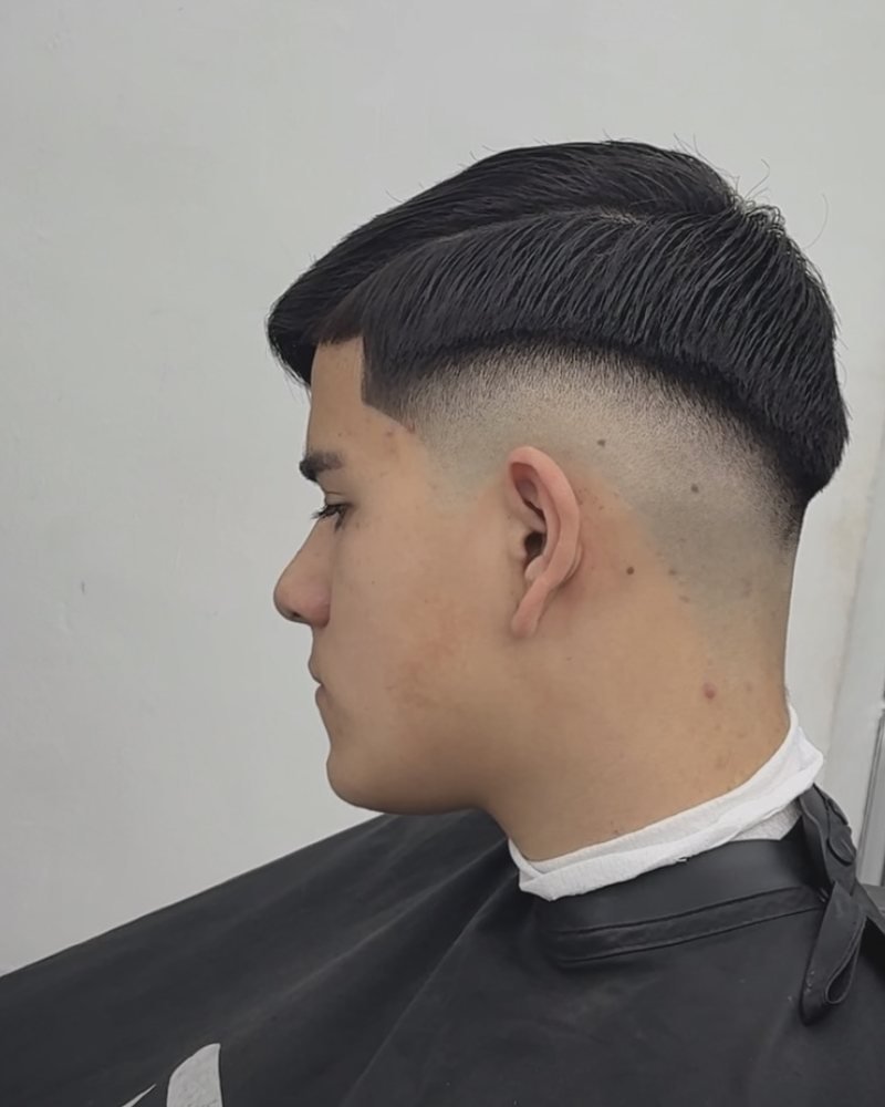 Corte clásico con desvanecido